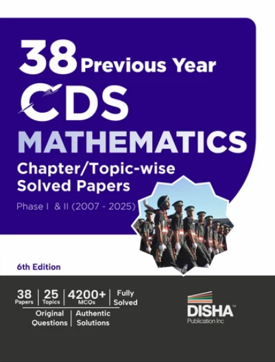 38 Year CDS Math PYSP Phase I & II 6th Edition
